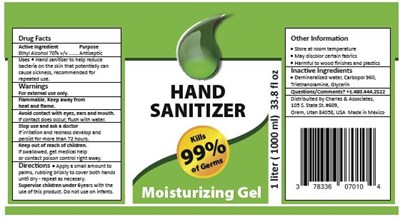 1 Liter Sample Label Sa